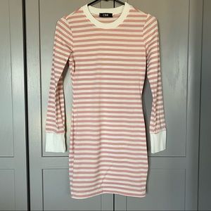Long sleeve mini dress